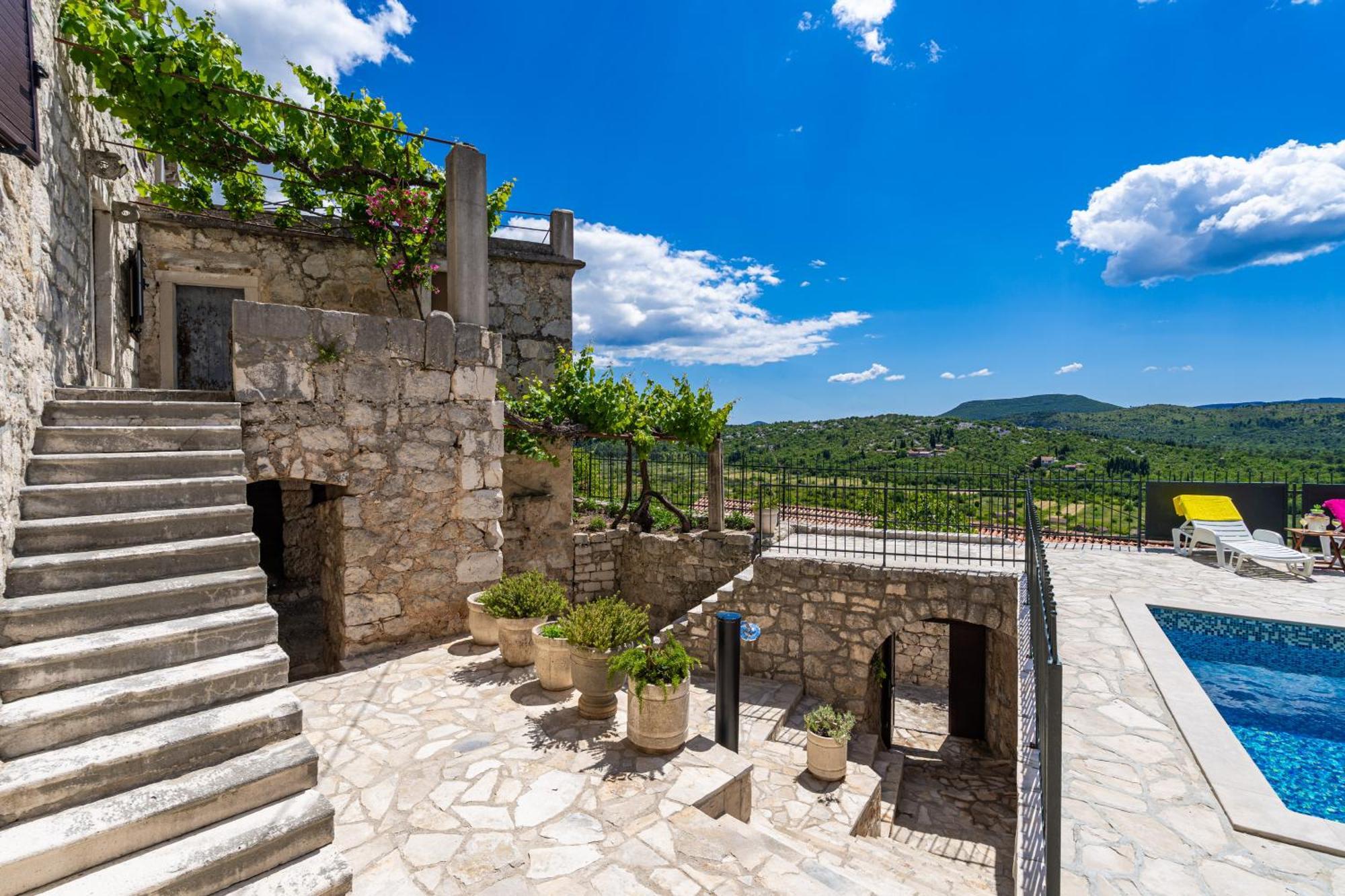 Private Pool Villa - Meditteranean Peace Slano Exterior foto