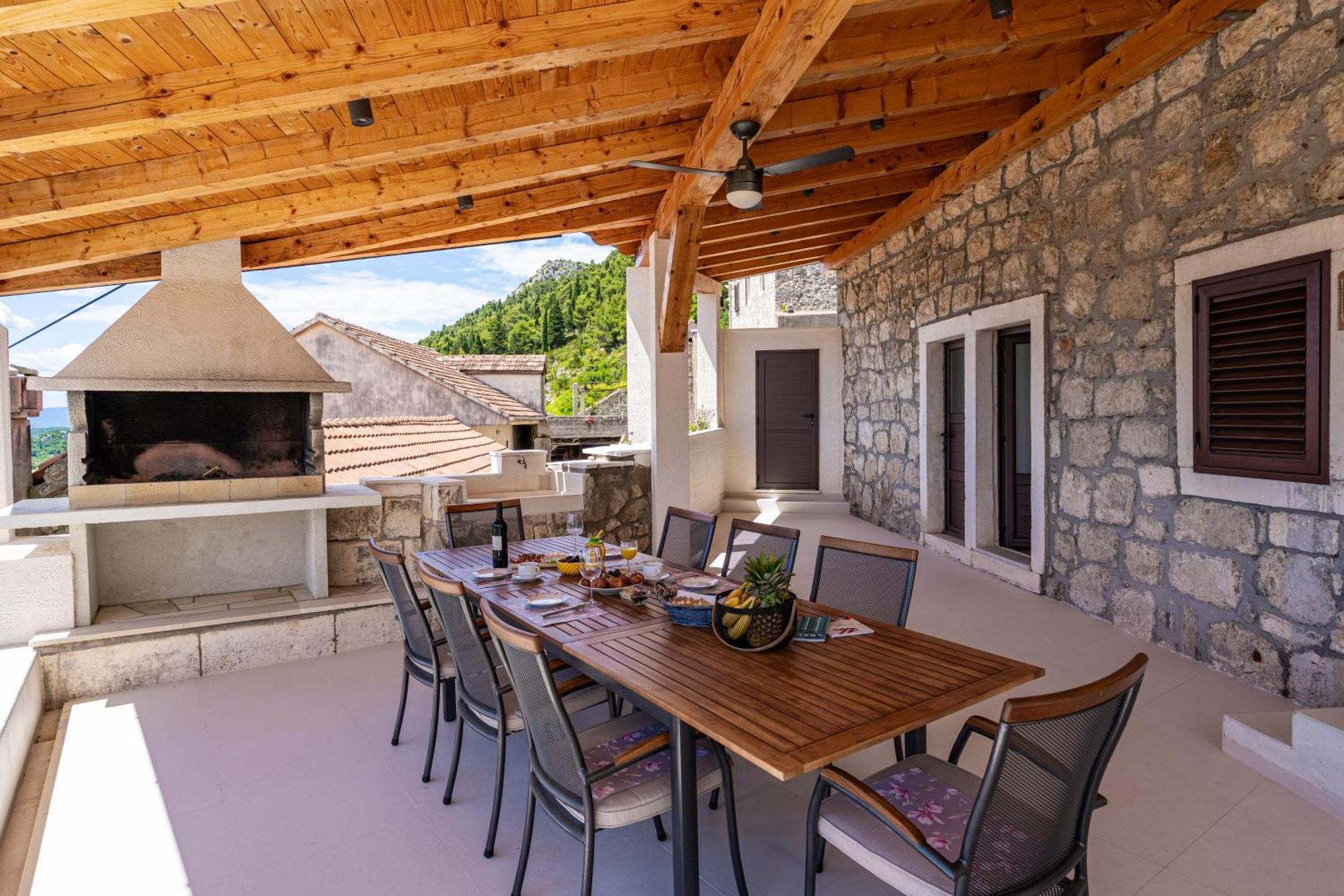Private Pool Villa - Meditteranean Peace Slano Exterior foto