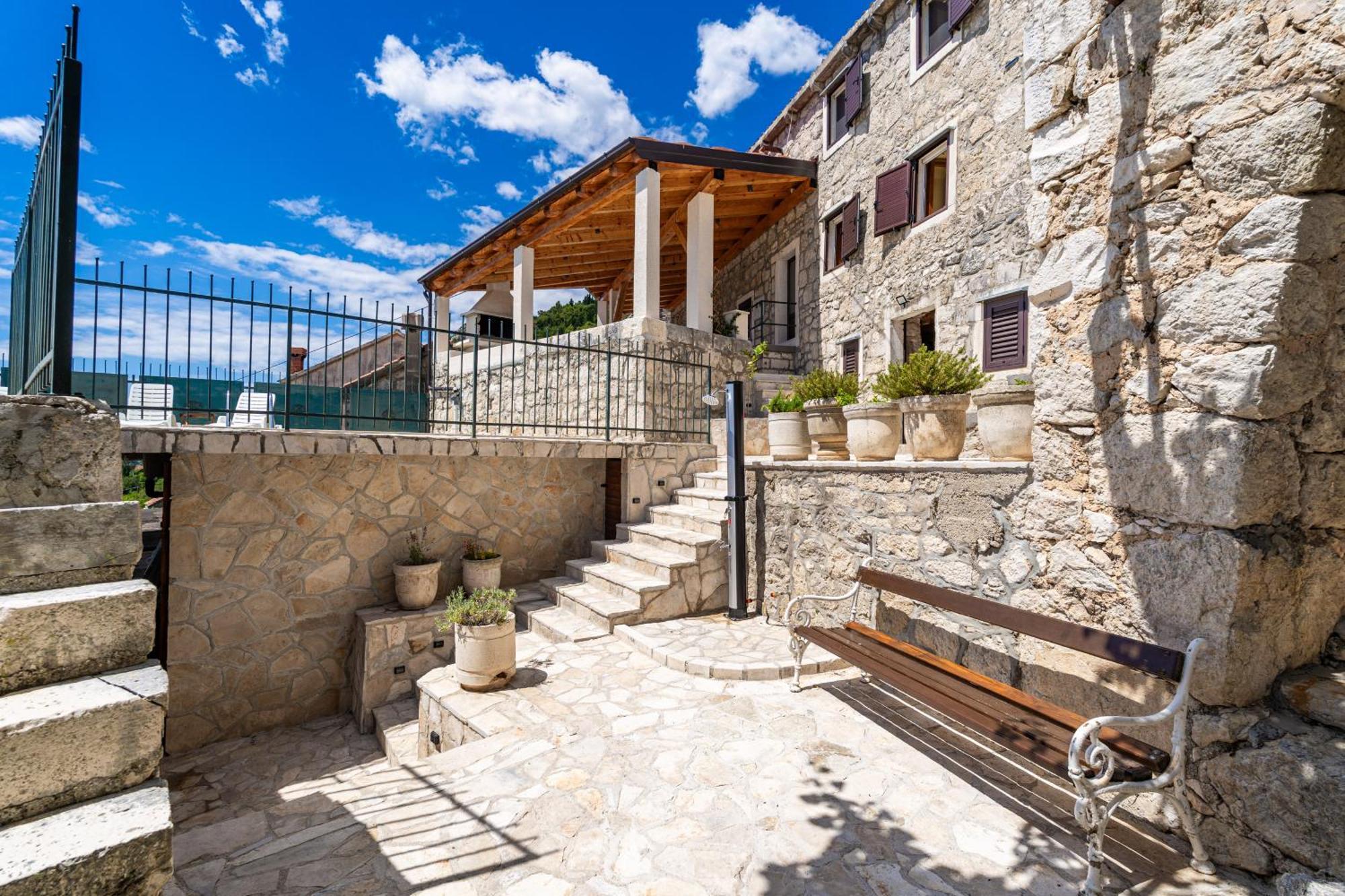 Private Pool Villa - Meditteranean Peace Slano Exterior foto